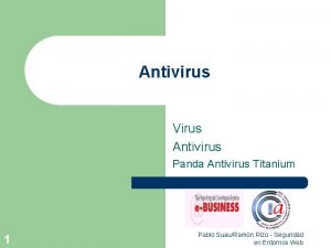 Antivirus Virus Antivirus Panda Antivirus Titanium 1 Pablo