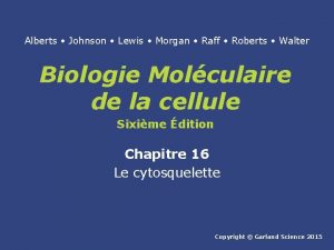 Alberts Johnson Lewis Morgan Raff Roberts Walter Biologie