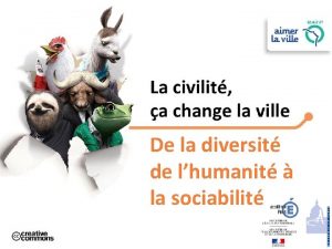 De la diversit de lhumanit la sociabilit Parler