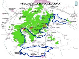 ITINERARIO DALLA TERRA ALLA TAVOLA 1 ITINERARIO DELLA