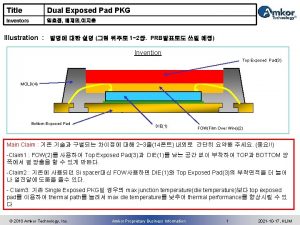 Title Dual Exposed Pad PKG Inventors Illustration 12