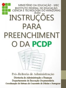 MINISTRIO DA EDUCAO MEC INSTITUTO FEDERAL DE EDUCAO