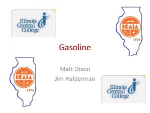 Gasoline Matt Dixon Jim Halderman Introductions Matt Dixon
