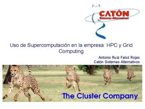 Uso de Supercomputacin en la empresa HPC y