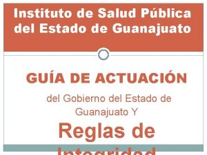 Instituto de Salud Pblica del Estado de Guanajuato