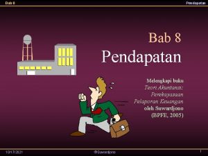 Bab 8 Pendapatan Melengkapi buku Teori Akuntansi Perekayasaan