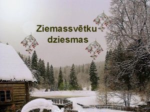 Ziemassvtku dziesmas cilvka enerij Gars pupas tma Cilvka