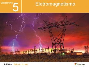 5 Subdomnio Unidade Eletromagnetismo 5 3 Campo magntico