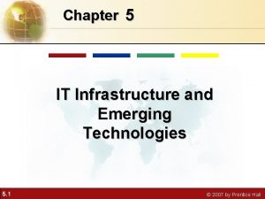 Chapter 5 IT Infrastructure and Emerging Technologies 5