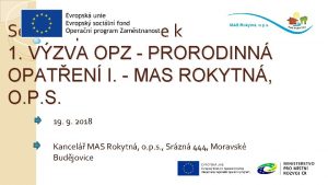 Semin pro adatele k 1 VZVA OPZ PRORODINN