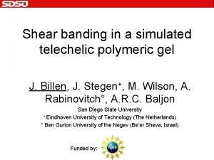 Shear banding in a simulated telechelic polymeric gel