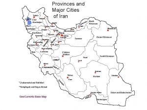 Provinces and Major Cities of Iran Tabriz Orumieh