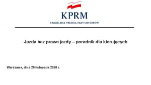 Jazda bez prawa jazdy poradnik dla kierujcych Warszawa