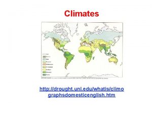 Climates http drought unl eduwhatisclimo graphsdomesticenglish htm Climate