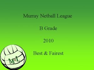 Murray Netball League B Grade 2010 Best Fairest