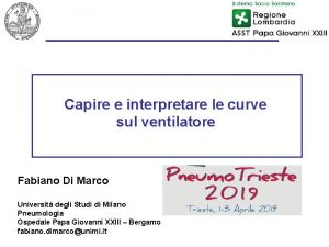 Capire e interpretare le curve sul ventilatore Fabiano