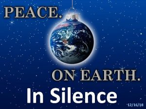 In Silence 121618 NASB Malachi 3 1 Behold