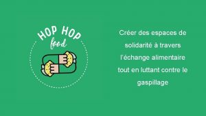 Crer des espaces de solidarit travers lchange alimentaire