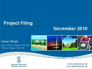 Project Filing November 2010 Ciaran Whyte Major Projects