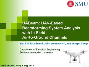 UABeam UAVBased Beamforming System Analysis with InField AirtoGround