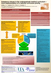 Substance misuse in the undergraduate medical curriculum local