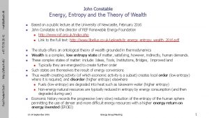 mailpfbach dk John Constable Energy Entropy and the