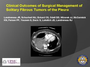 Clinical Outcomes of Surgical Management of Solitary Fibrous