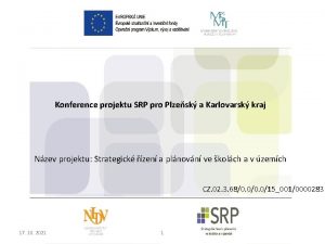 Konference projektu SRP pro Plzesk a Karlovarsk kraj