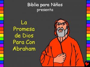 Biblia para Nios presenta La Promesa de Dios