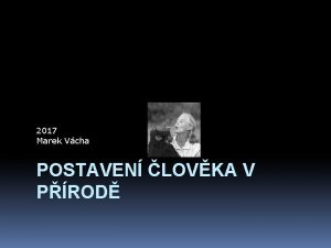 2017 Marek Vcha POSTAVEN LOVKA V PROD Albert