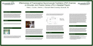 Effectiveness of Proprioceptive Neuromuscular Facilitation PNF Exercise on