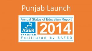 Punjab Launch Punjab Free and Compulsory Education Act
