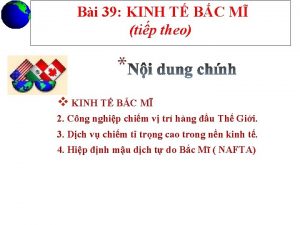 Bi 39 KINH T BC M tip theo