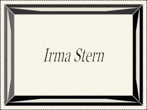 Irma Stern nasceu em SchweizerReneke Transvaal frica do