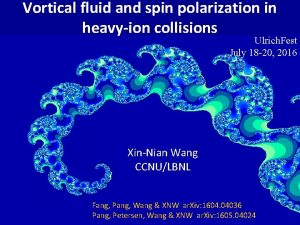 Vortical fluid and spin polarization in heavyion collisions