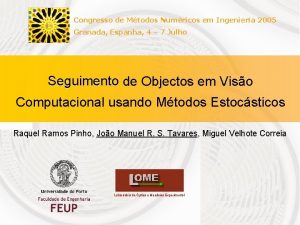 Congresso de Mtodos Numricos em Ingeniera 2005 Granada