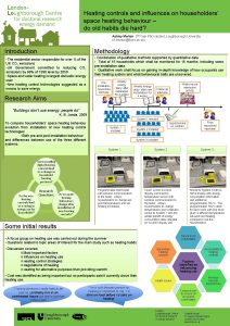 Heating controls and influences on householders space heating Heating controls and influences on householders space heating