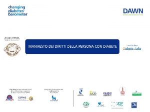 La centralit della persona con diabete Il Manifesto