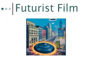 Futurist Film Definitions 1 SF Science Fiction Robert