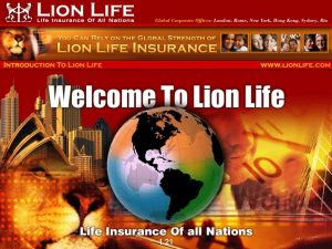 1 21 Welcome To Lion Life2008 Lion Life