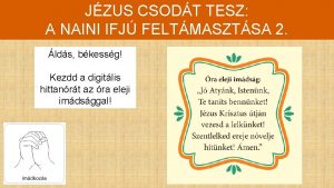 JZUS CSODT TESZ A NAINI IFJ FELTMASZTSA 2