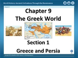 World History Ancient Civilizations Through the Renaissance Chapter