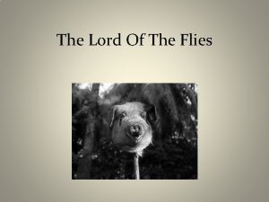 The Lord Of The Flies Sir William Gerald