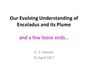 Our Evolving Understanding of Enceladus and its Plume