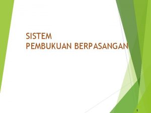 Sistem pembukuan berpasangan