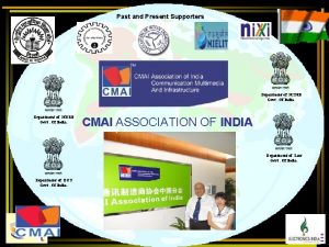 Past and Present Supporters Department of MSME Govt