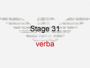 Stage 31 verba Tempus temporis n time Contretemps