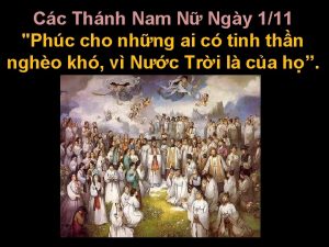 Cc Thnh Nam N Ngy 111 Phc cho