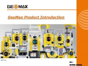 Geo Max Product Introduction Geo Max Auto Level
