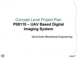 Concept Level Project Plan P 08110 UAV Based